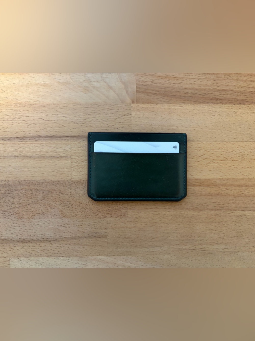 Japanese Shell cordovan card holder